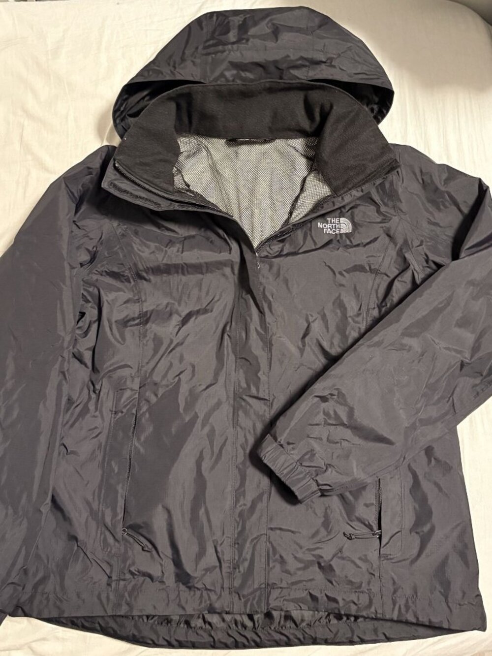 The North Face - Black Windbreaker Jacket